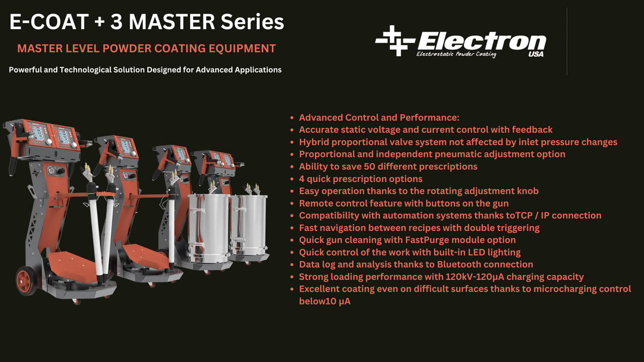 E-Coat Powder Coating Gun